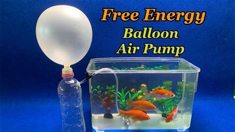 Free Energy Balloon Air Pump Youtube