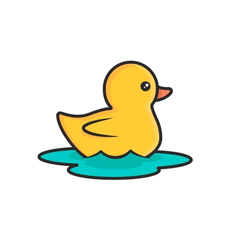 Duck Icon Vector Premium Download