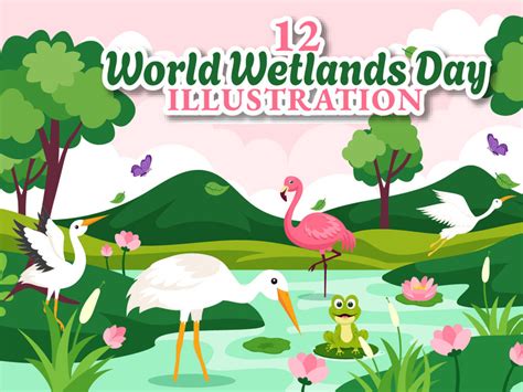 World Wetlands Day Illustration By Denayuneep Epicpxls