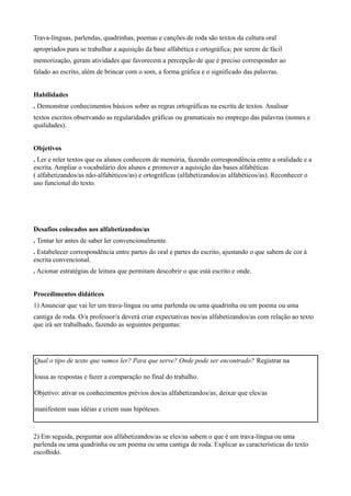 Alfabetização PDF Download Gratuito