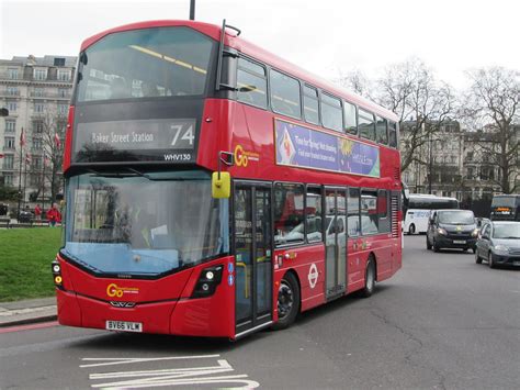 Go Ahead London WHV130 BV66VLM Seen In Marble Arch On Rout Flickr