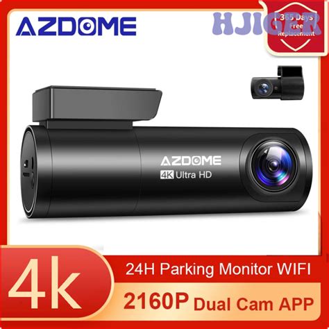 Hjiger Azdome M S K Car Dvr Voice Control Dash Cam With Gps Wifi