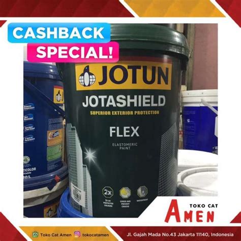 Jual Jotun Jotashield Flex Lt Edelweiss Cat Tembok Eksterior Di