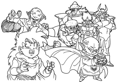 Dibujos Para Colorear De Dragon Ball Z Pepe Lt