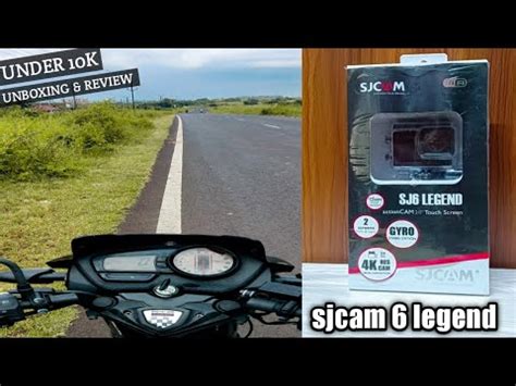 SJCAM SJ6 Legend Sports Action Camera Unboxing Review YouTube