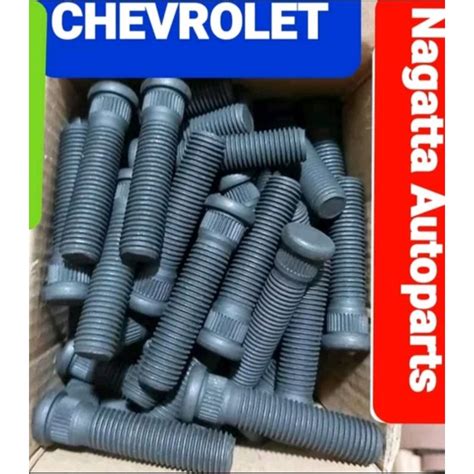 Jual Baut Bolt Roda Chevrolet Spin All Type Bahan Baja Hitam Original