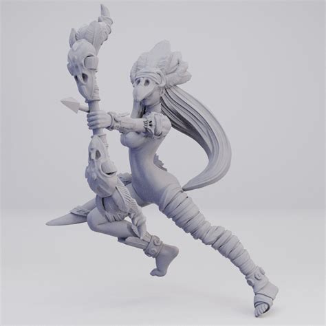 Hot Goblin 欺瞞の狩人 ヌードA ミニチュア ホットゴブリン 部族 戦士