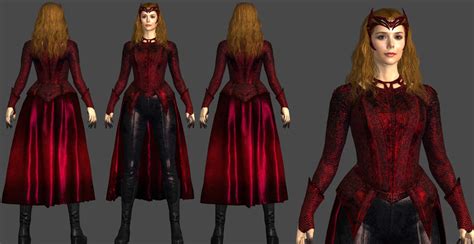Elizabeth Olsen Scarlet Witch Dsmom Mcu Wip By Ssingh511 On Deviantart