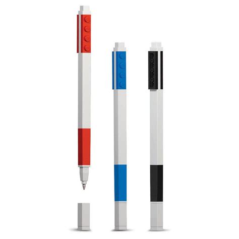 LEGO 3 Pack Gel Pen Set – Display Frames for Lego Minifigures