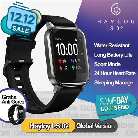 Jual Xiaomi Haylou Sport Ls02 Global Version Smart Watch Smartwatch Ls