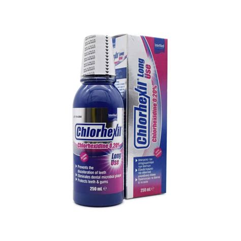 Intermed Chlorhexil 0 20 Long Use Mouthwash Στοματικό Διάλυμα κατά της