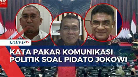 Analisis Pakar Komunikasi Politik Soal Pidato Jokowi Bantah Ikut Campur