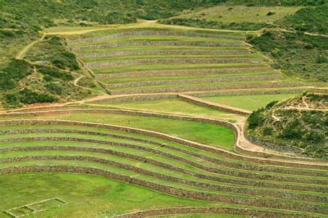 Premium Photo Incredible Inca Agricultural Terraces Ruins Of Moray