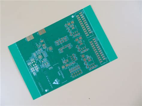 High Frequency PCB 10 Mil RO4350B Circuit Board Immersion Gold RF PCB