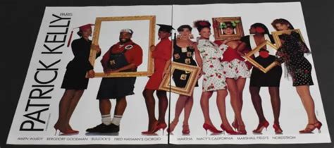 PRINT AD Sexy Heels Fashion Long Legs Lady Brunette Patrick Kelly Paris Red