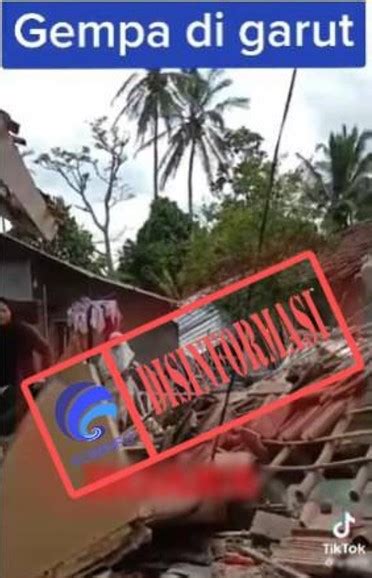 Video Hoaks Dampak Gempa Di Garut 3 Desember 2022 Beredar