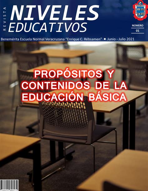 REVISTA PROPÓSITOS Y CONTENIDOS DE LA EDUCACIÓN BÁSICA by Maximiliano