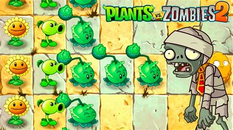 Plants Vs Zombies Egito Antigo Dia Youtube