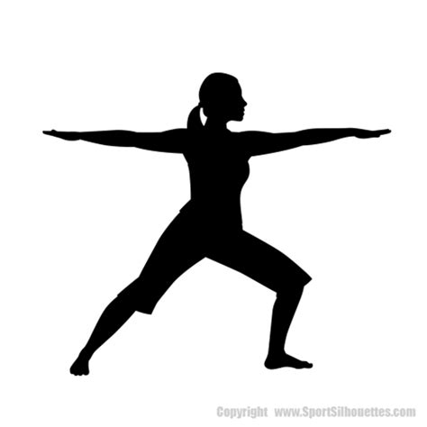 YOGA POSES (Yoga Pose Silhouette Decals) Yoga Poses Wall Decor