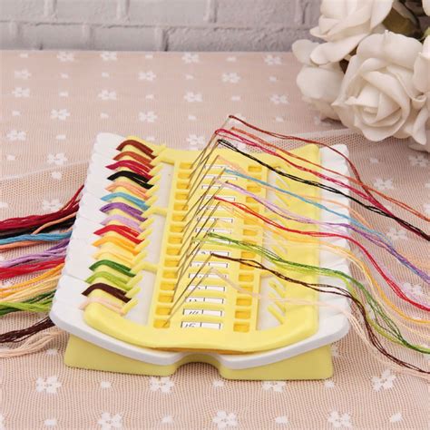 Buy Pueri Embroidery Floss Organizer 50 Positions Sewing Needle Pins