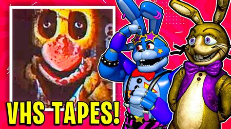 The Most Disturbing Fnaf Vhs Tapes Youtube