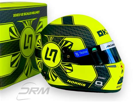 Lando Norris 2023 McLaren Bell 1:2 Helmet - DRM Helmets