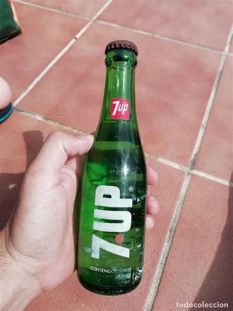 Antigua Botella 200 Refresco Gaseosa 7up Seven Vendido En Venta