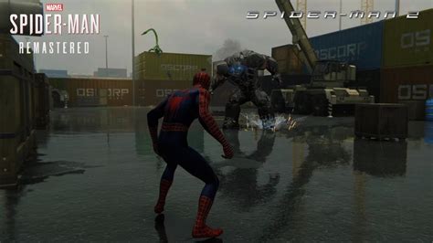 Rhino And Scorpion Boss Fight With The Raimi Suit Marvel S Spider Man