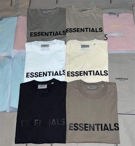 Fear Of God Essentials Tees Ss20 Shirts On Carousell