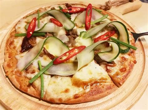 อารยธรรมใหมของวงการ พซซา เปดปกกง Pekkingduck Pizza พซซา