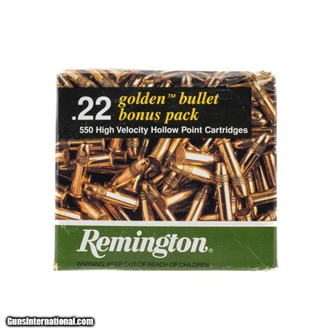 Remington 22 Lr Golden Bullet Bonus Pack Ammo Am2141