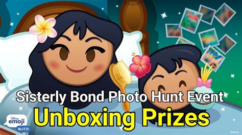 Sisterly Bond Photo Hunt Event Prizes 112023 Disney Emoji Blitz Youtube