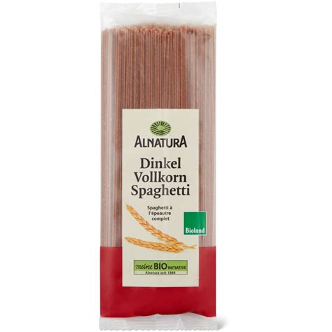 Alnatura Dinkel Vollkorn Spaghetti Migros