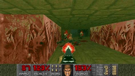 The Ultimate Doom Playthrough E2m5 Command Center With Bonus At The