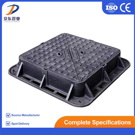 En124 D400 C250 Dci 600mm Diameter Ductile Iron Manhole Cover Embedded