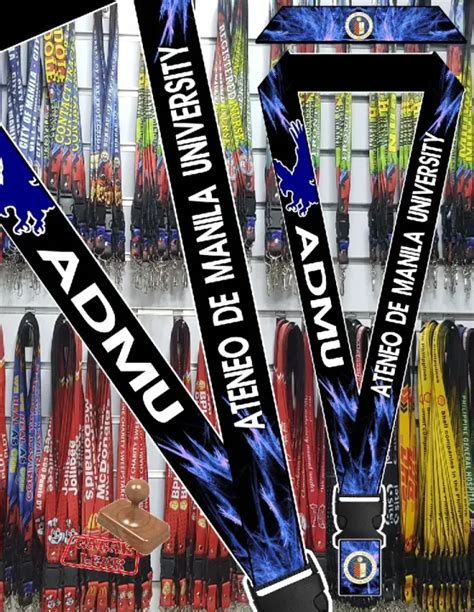 Admu Ateneo De Manila University Id Lace Lanyard Lazada Ph