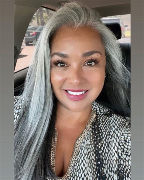 Silver Ombre Hair Silver White Hair Natural Gray Hair Long Gray Hair