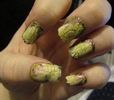 15+ Zombie Nail Art Designs, Ideas & Stickers 2015 | Halloween Nails ...