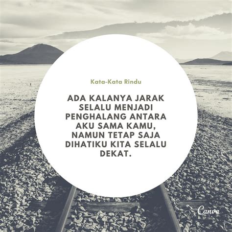 Kumpulan Kata Kata Rindu Terdalam Dengan Gambar Canva