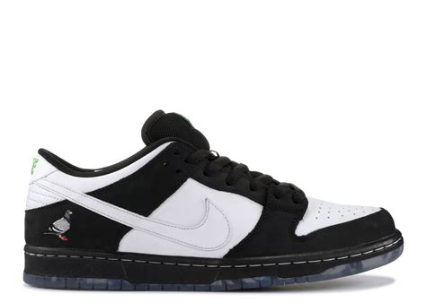 Jeff Staple X Dunk Low Pro SB 'Panda Pigeon' - Nike - BV1310 013 - black/white | Flight Club