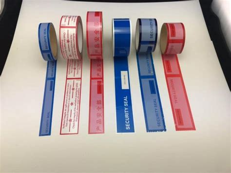 Full Transfer Tamper Evident Void Security Packaging Tape