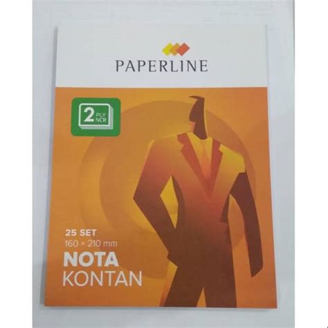 Jual Buku Nota Kontan Besar 2ply Paperline Shopee Indonesia