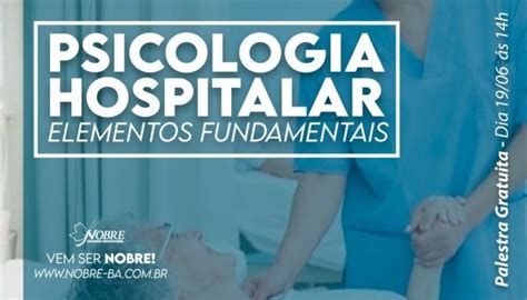 Psicologia Hospitalar Elementos Fundamentais Online Sympla