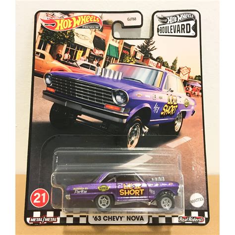 Hot Wheels Boulevard CHEVY NOVA Mattel Brand New Sealed
