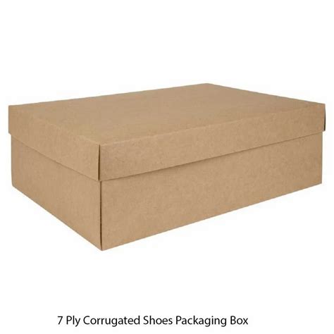 7 Ply Corrugated Shoes Packaging Box At Rs 13 4 Piece In Agra ID