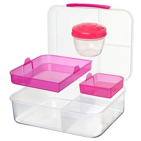 Sistema Bento Box TO GO Lunch Box With Yoghurt Fruit Pot 1 65 L