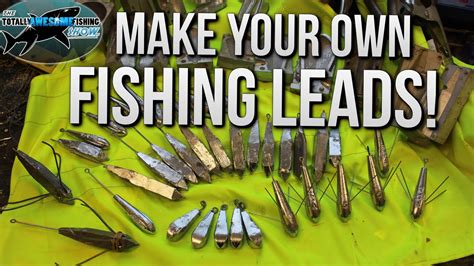 Make Your Own Fishing Leadssinkers And Save Money Tafishing Youtube