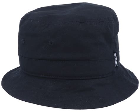 Bucket Hat Logo Black Bucket - Dedicated Hat | Hatstoreworld.com