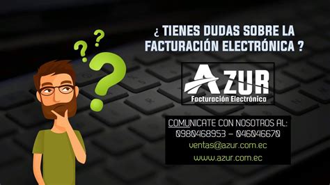 Sistema De Facturaci N Electr Nica Azur Youtube