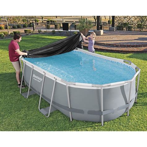 B Che De Protection Pour Piscine Bestway De Forme Ovale